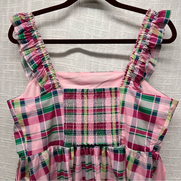 Torrid Poplin Tiered Ruffle Strap Dress - Plus Size 0 - Picture 9 of 12